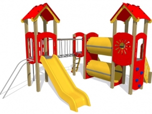 Triple Play Tower rear