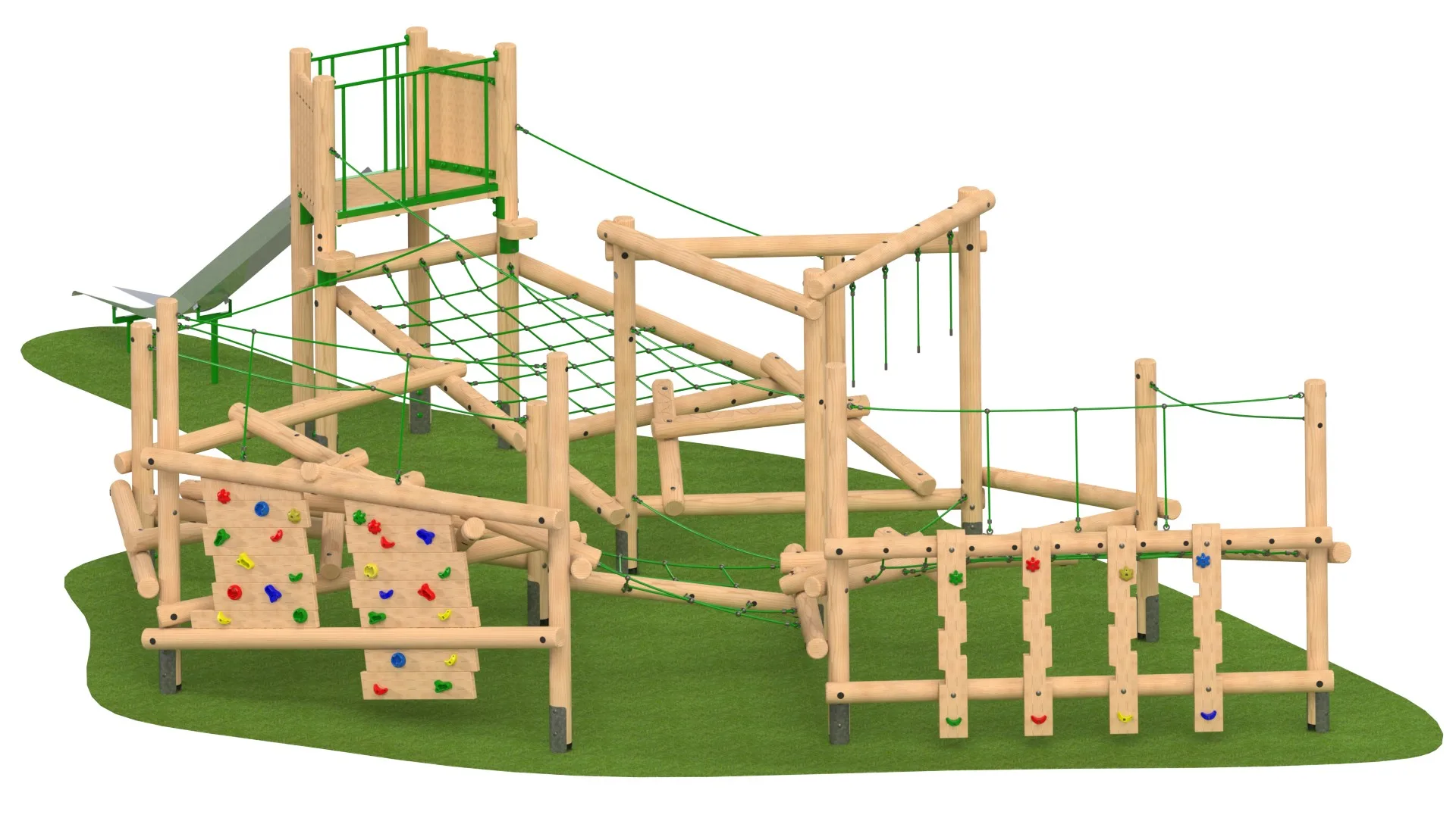 Clamber Stack Madrina With Slide - Render 3